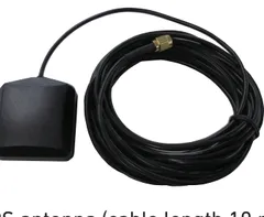 GPS antenna with 10m cable, a standard SCA accessory